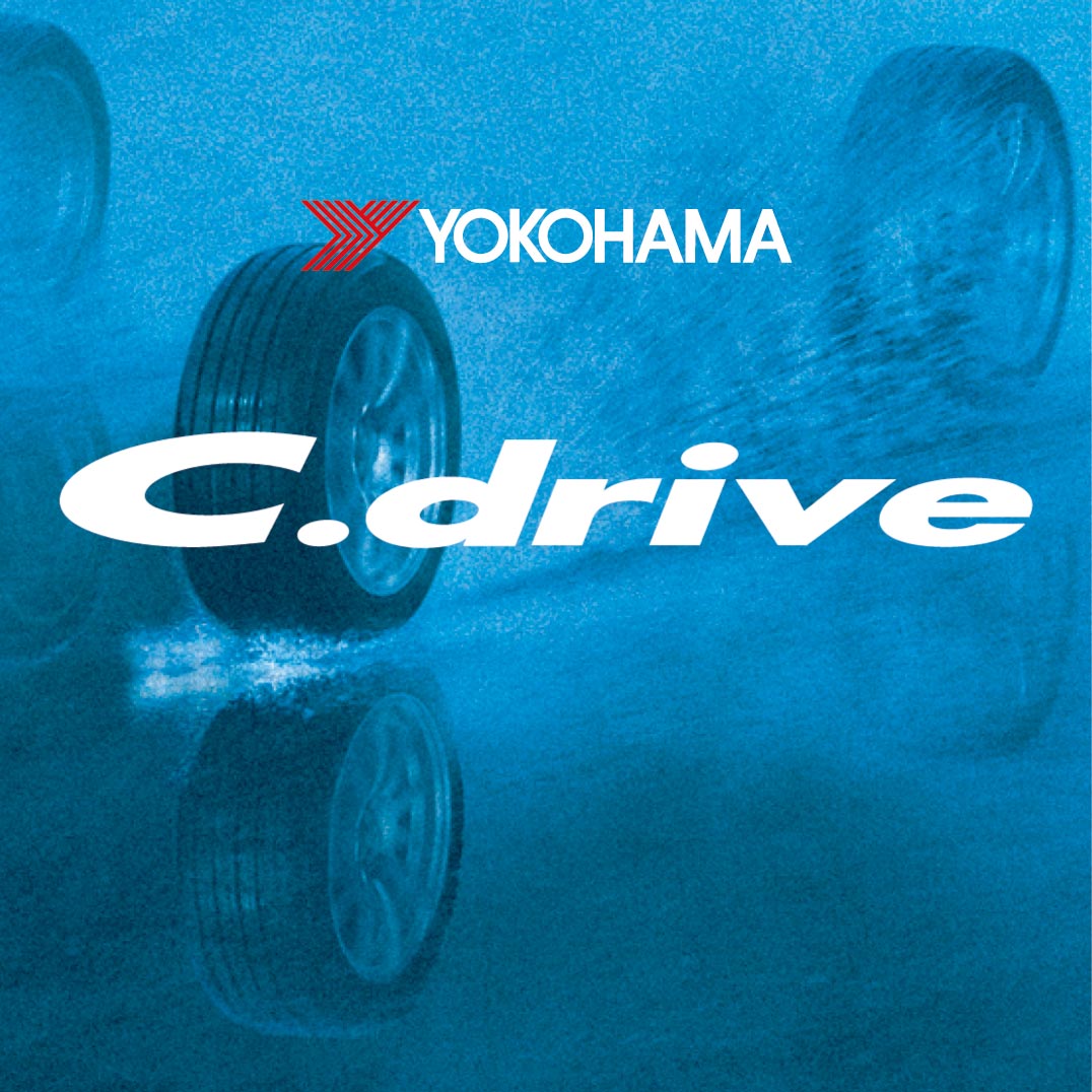 C.Driveは海外展開用横浜ゴム株式会社のブランド・アイデンティティ制作実績です