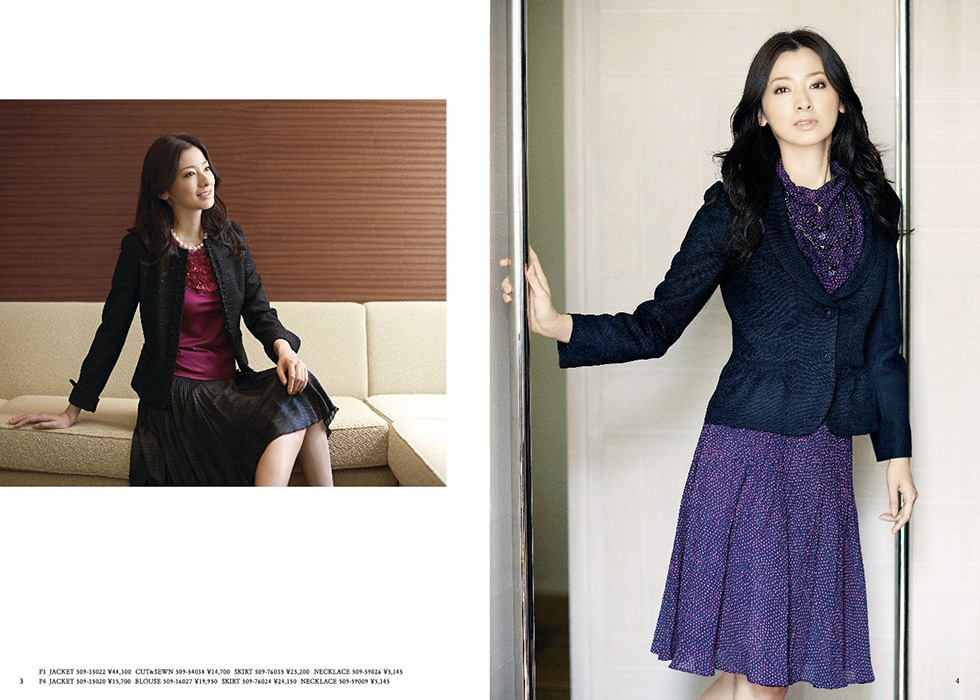 株式会社東京スタイル「COLIENU」のファッションカタログデザイン 中ページ3