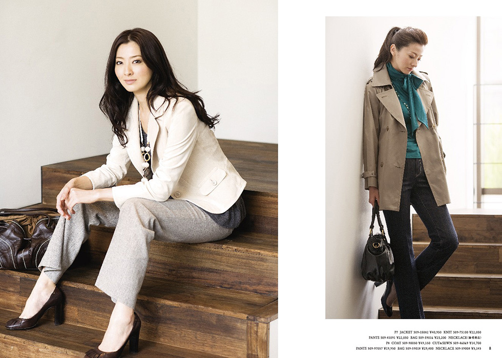 株式会社東京スタイル「COLIENU」のファッションカタログデザイン 中ページ5