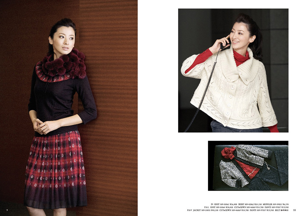 株式会社東京スタイル「COLIENU」のファッションカタログデザイン 中ページ6
