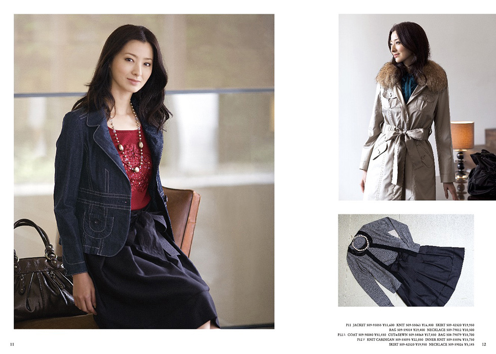 株式会社東京スタイル「COLIENU」のファッションカタログデザイン 中ページ7